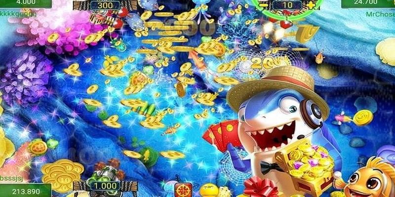 Tỷ lệ thưởng của game bắn cá vô cùng hấp dẫn với số tiền tới hàng trăm triệu
